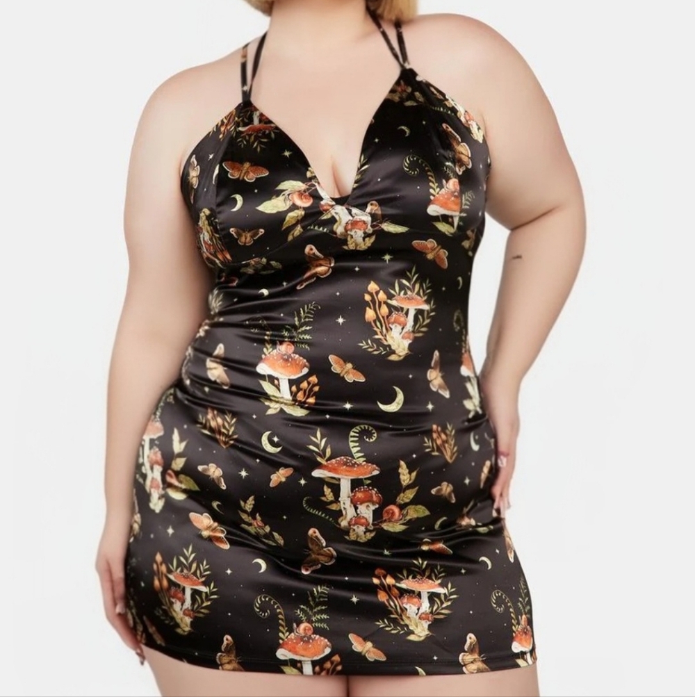 Mycelium Slip Dress